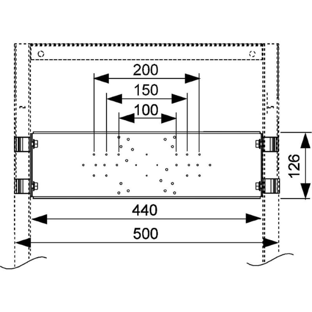 Монтажная пластина Tece TECEprofil для сантехнической арматуры 9020041 2 Монтажная пластина Tece TECEprofil для сантехнической арматуры 9020041 — изображение 2