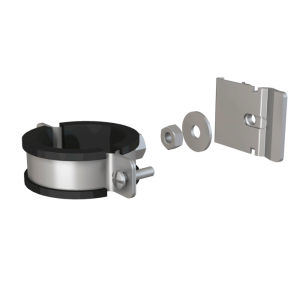 Держатель трубы Alcadrain AlcaSystem DN25-30 Хром AS-P005