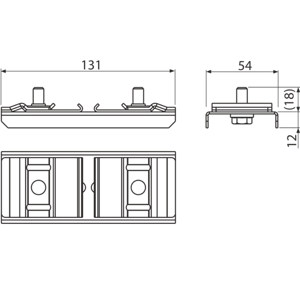 Замок для профилей Alcadrain AlcaSystem AS-P015 2 Замок для профилей Alcadrain AlcaSystem AS-P015 — изображение 2