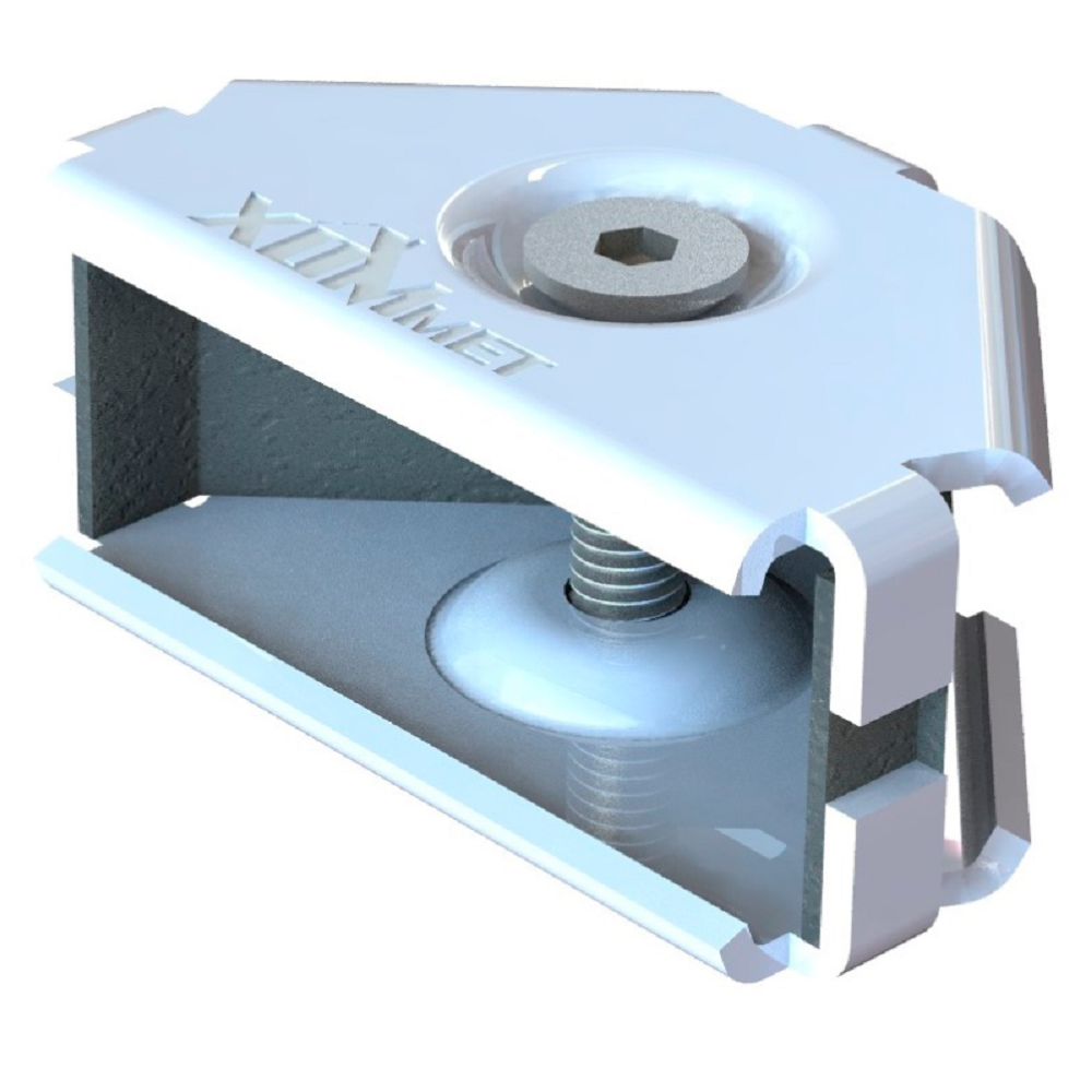 Соединение угловое ХОМмет Xprofil с усилителем ХМ9010002 2 Соединение угловое ХОМмет Xprofil с усилителем ХМ9010002 — изображение 2