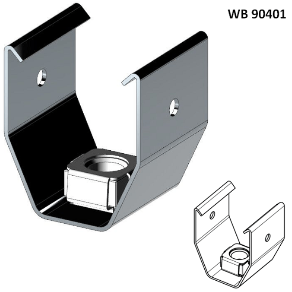 Установочный элемент Wallbox с резьбой М8 WB 90401 3 Установочный элемент Wallbox с резьбой М8 WB 90401 — изображение 3